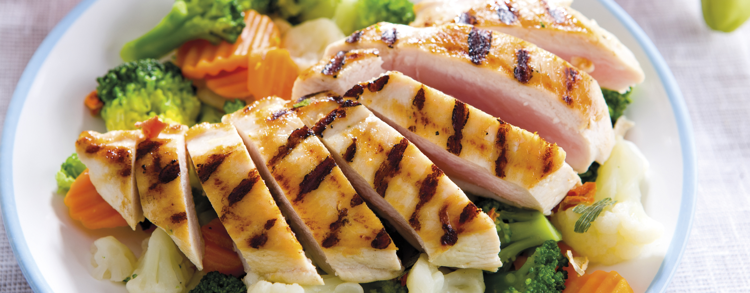 Pollo marinato alla griglia