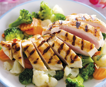 Pollo marinato alla griglia